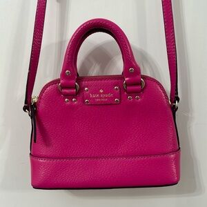 Kate Spade Crossbody purse bag hot pink